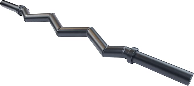 Body-Solid (OB48F) Olympic Steel Curl Barbell for Weightlifting 48 in.