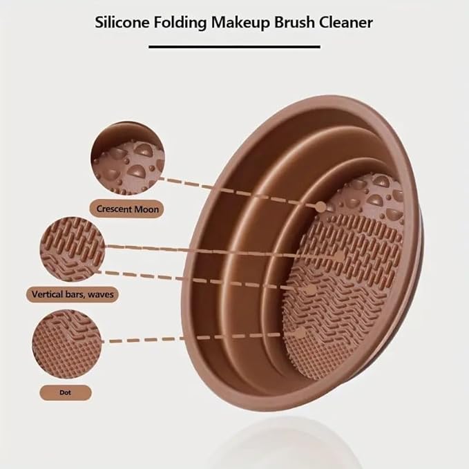 KUORYZAL Brown Makeup Brushes Set Professional 47Pcs Premium Synthetic for Foundation Concealer Blush Eyeshadow Powder Contour Makeup Brush Kit Face Eye Make up Brushes & Tools