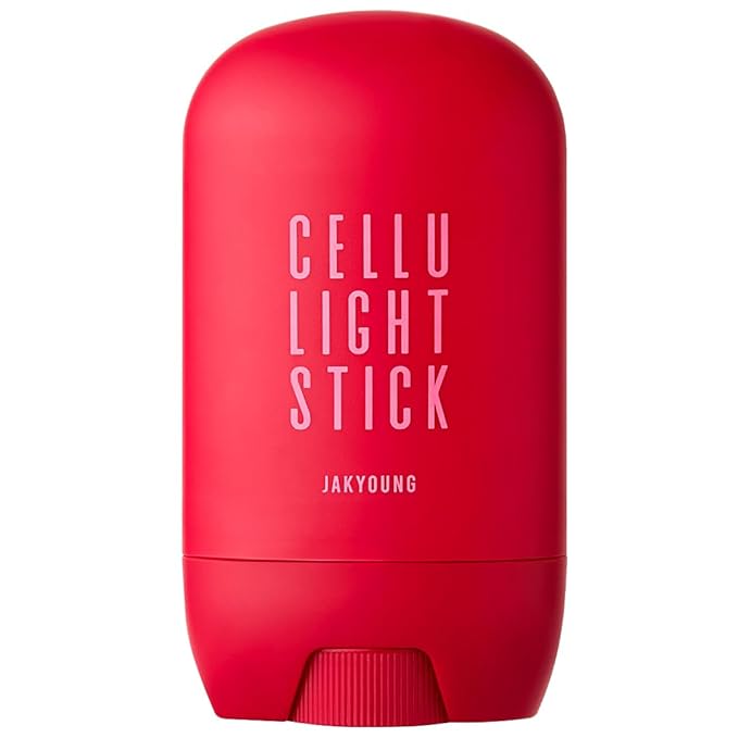 JAKYOUNG Cellu-Light Body Firming Stick – Helps Reduce the Appearance of Cellulite & Smooth Uneven Skin Texture | Pink Pepper & Essential Oils | Non-Greasy Massage Balm 1.76 oz (50 g)