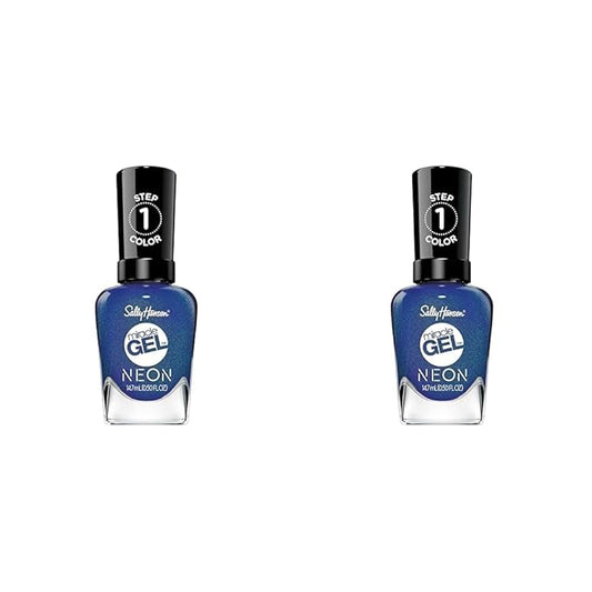 Sally Hansen Miracle Gel Neons Collection Anything is Popsicle, 0.5 fl oz (Pack of 2)