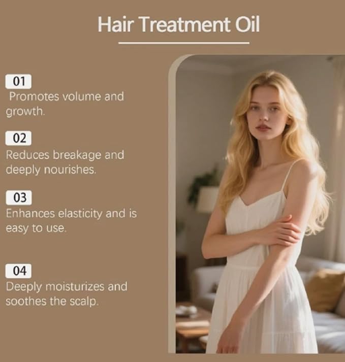 PP405 Hair Treatment | SCU-405 Hair Growth Oil, Fast-Absorbing & Non-Greasy, Hair Growth Serum for Women & men, for All Types-2.11 FL OZ (60ML)