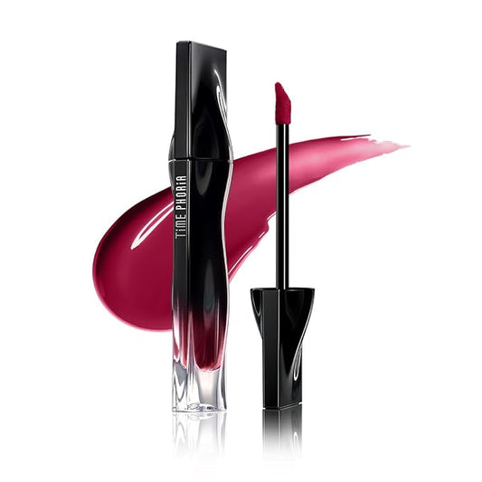 Stellar Dust Lip Stain 08 Rubion, Transfer-Proof &Smudge-Proof Lip Gloss, Ruby Purple Red Tinted Glossy Finish, High-Pigment Vibrant, Hydrating Lightweight Long-Lasting Lip Makeup for Women