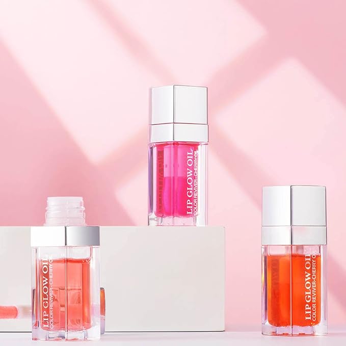 Lip Glow Oil, Care Of Lips Coral)