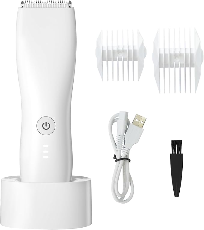 Women Bikini & Pubic Hair Trimmer - Dual-Use Body Shaver for Men and Women | Multi-Area Facial & Body Hair Removal Tool