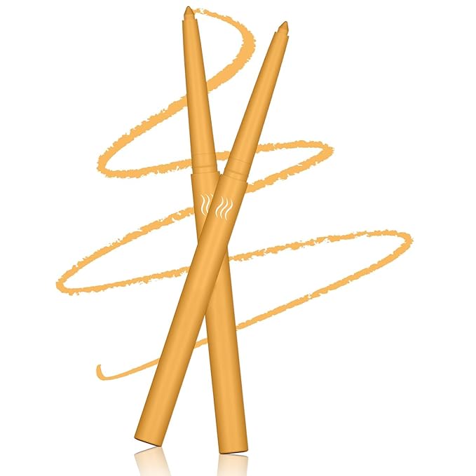 Yellow Eyeliner Waterproof Retractable Yellow Gel Eyeliner Long Lasting Smudge-proof Hypoallergenic (yellow 05#)