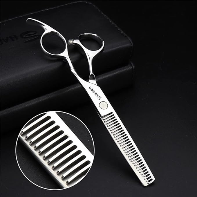 Barber hair scissors, Axemoore professional haircut Cutting Scissors/Shears set- 6", made of Japanese stainless steel, especially (6in- 3pc-A)