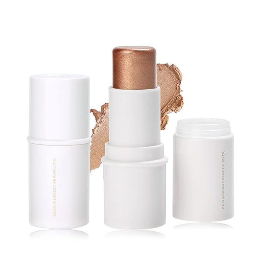 Cream Blush Stick for Cheek and Lip Tint, Skin(#3 Brighten)