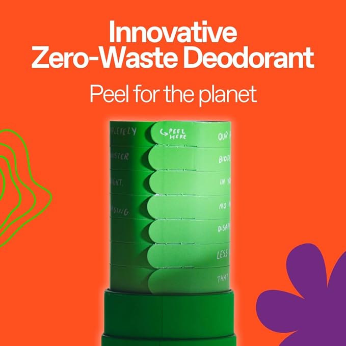 Aluminum Free Deodorant Natural Plant Based Baking Soda Free for Sensitive Skin Long Lasting Vegan Plastic Free Eco Friendly USA Made