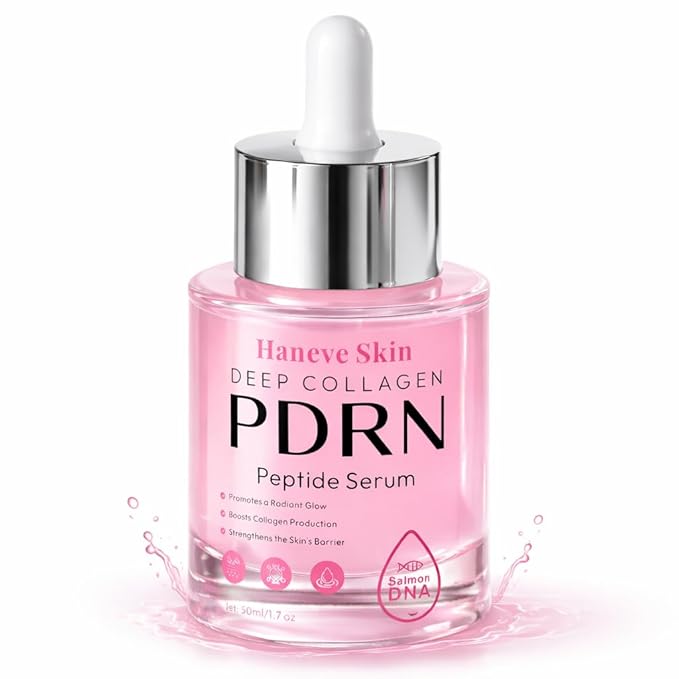 Deep Collagen PDRN Salmon DNA Peptide Serum with Niacinamide – Hydrating Facial Serum with Collagen-Supporting Peptides & Barrier-Strengthening Formula – For Smooth, Radiant, Moisturized Skin – 50ml