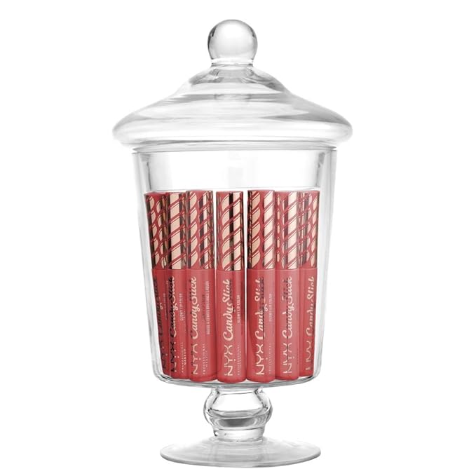 NYX PROFESSIONAL MAKEUP Candy Slick Glowy Lip Color Gloss - Sugarcoated Kissed (Peachy Nude)