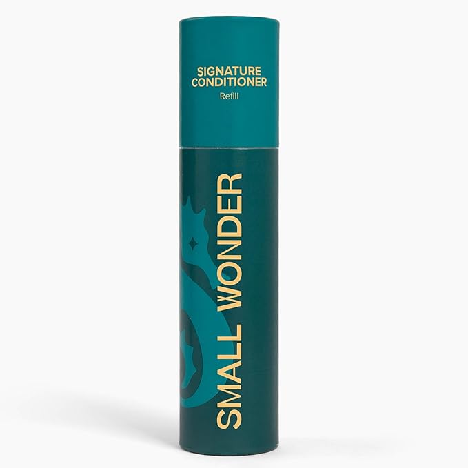 SMALL WONDER® Signature Conditioner Refill 2.5oz (50-80 Washes) – Sulfate Free, Paraben-Free, Color-Safe, Powder to Creamy Lather Formula