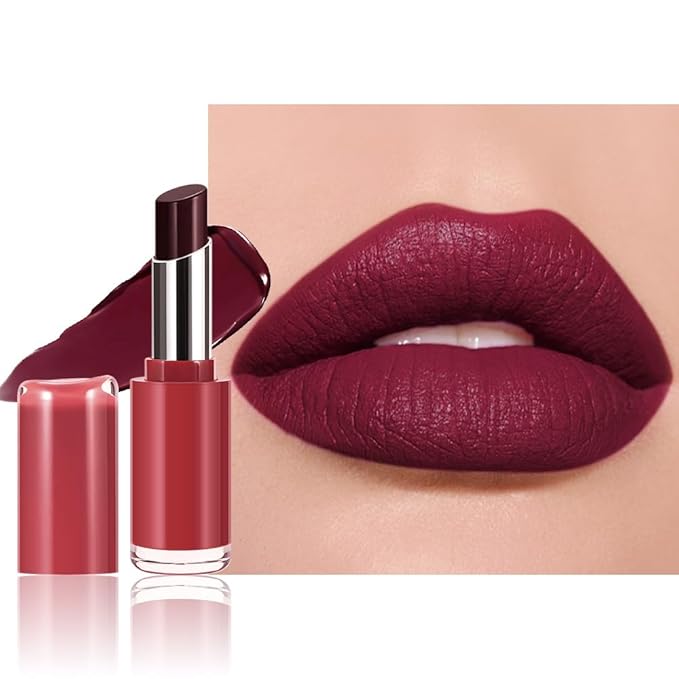 HHLTOH Honey Lipstick Tinted Lip Balm - Matte Tint Cream Lipsticks for All Skin Tones, Hydrating Lip Stain, Can be Buildable Blendable Nourishing Moisturizing Suitable for Women to Every Day Makeup 08
