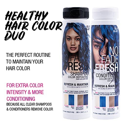 NO FADE FRESH Blue Color