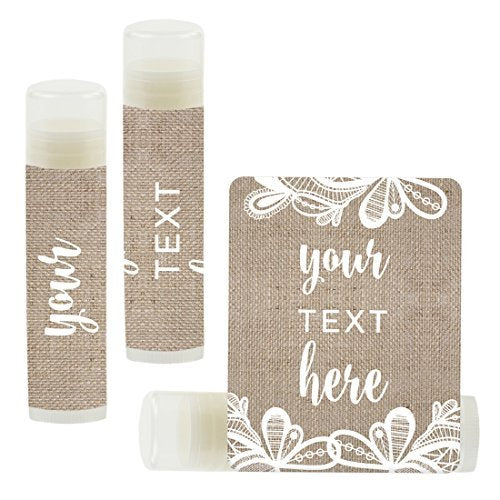 Andaz Press Personalized Lip Balm Party Lace,