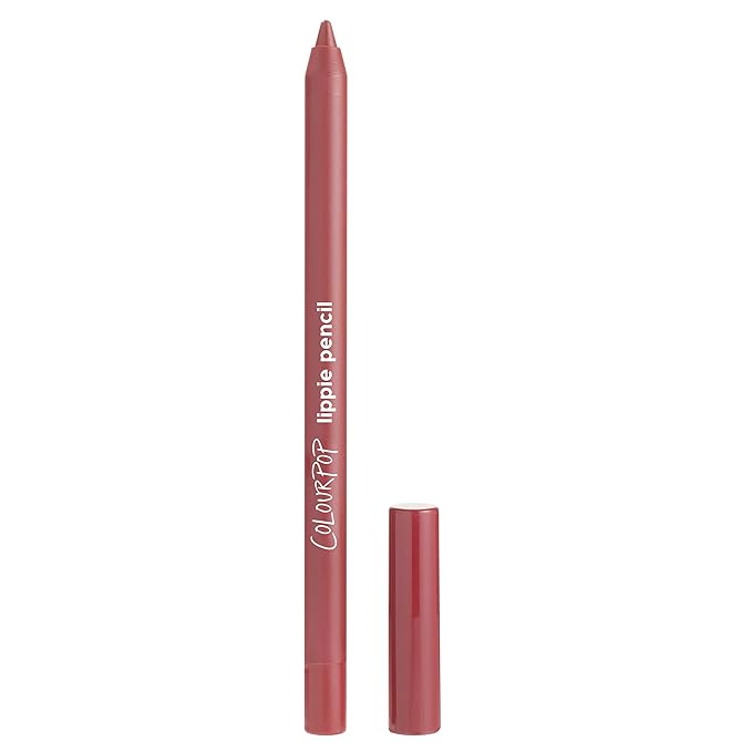 ColourPop Lippie Lip Pencil - High-Pigment, Long-Lasting & Sharpenable Lip Liner with High-Impact Color - Vegan, Cream Formula with Precise Application - Double Tap (0.35 oz)