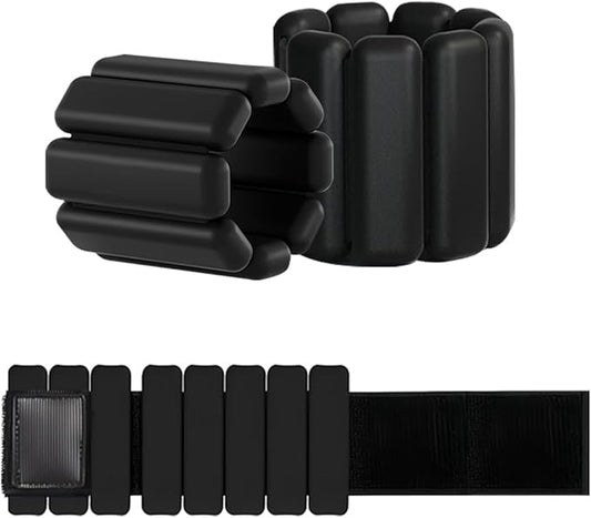 Adjustable Ankle Weights for Women Men 2 lb 2(1Lb Each)