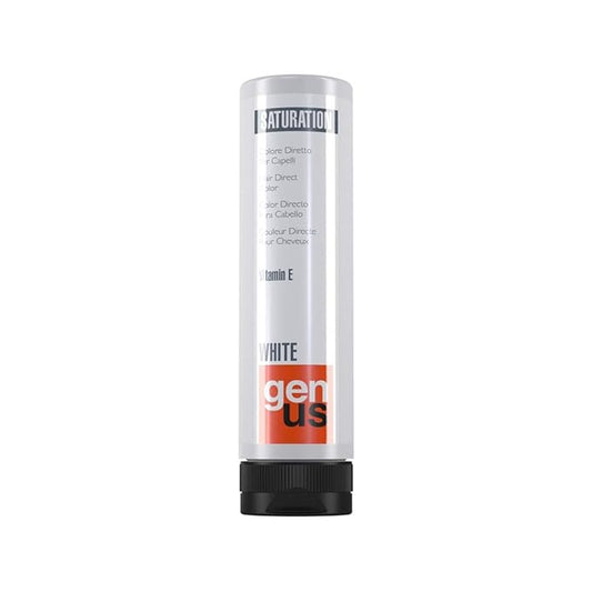 GENUS Gel Hair Color Neutral Collection - Direct Colored Gel with Vitamin E - Permanent Dye Color - Hair Coloring for Women & Men - White, 5.07 Fl Oz