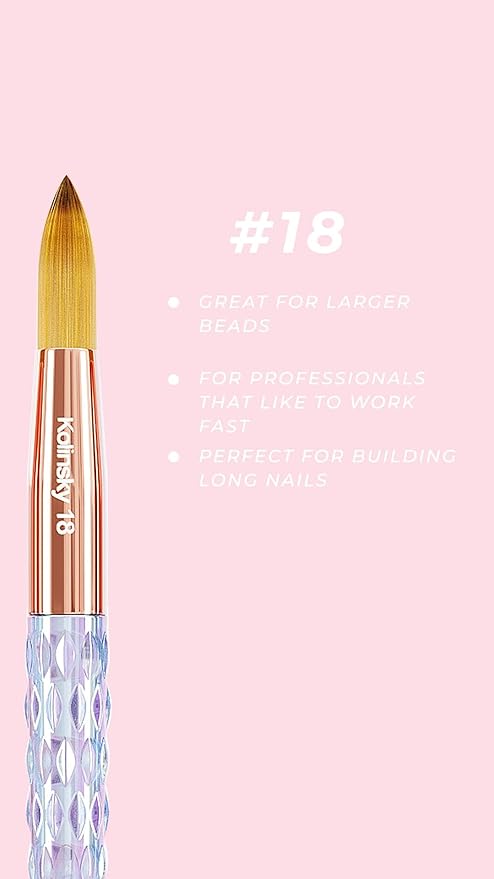 Kiara Sky Acrylic Brush #18