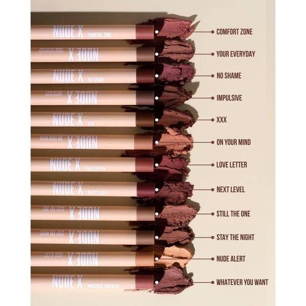 Retractable Waterproof Lip Liner with Built-in Sharpener by Beauty Creations NUDEX Collection (Can't Handle 11)