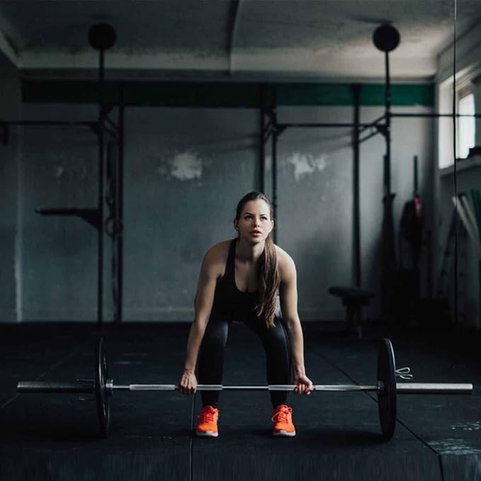 BUSHLY 86 Inch Olympic Weight Bar 700lbs