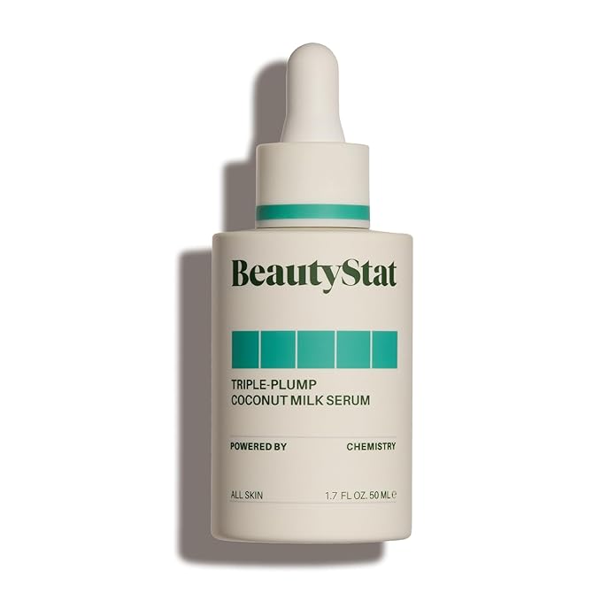 BeautyStat Cosmetics Women's Triple-Plump Coconut Milk Serum, 1.7 Fl Oz (Pack of 1)