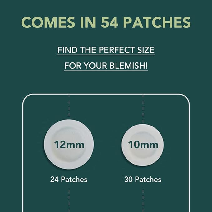 [SKIN&LAB] Clean & Easy Blemish Spot Patch (162 Count), Korean Pimple Patch, Hydrocolloid Spot for Acnes Blemishes, Two Sizes 10mm & 12mm, Made in Korea, Cruelty Free