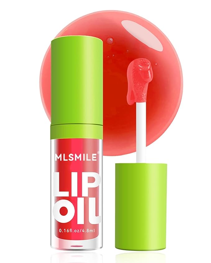 Lip Oil Lip Glaze, Big Brush Head Hydrating Glaze,