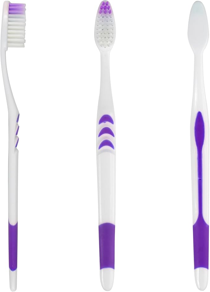 Trail maker 50 Pack 39 Soft Bristle Head Toothbrushes Multi Color - Hotels, Charity, Family Size