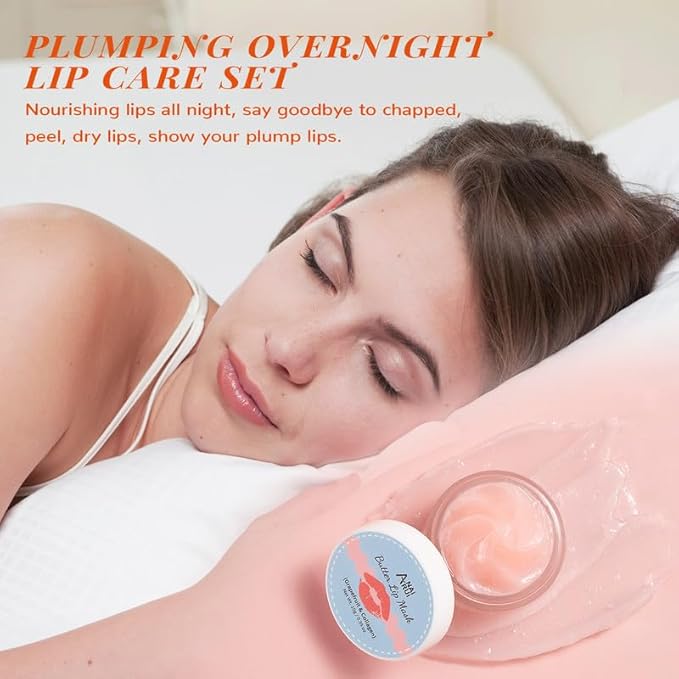 ANAIRUI Lip Mask Set, Lip Exfoliator Lips