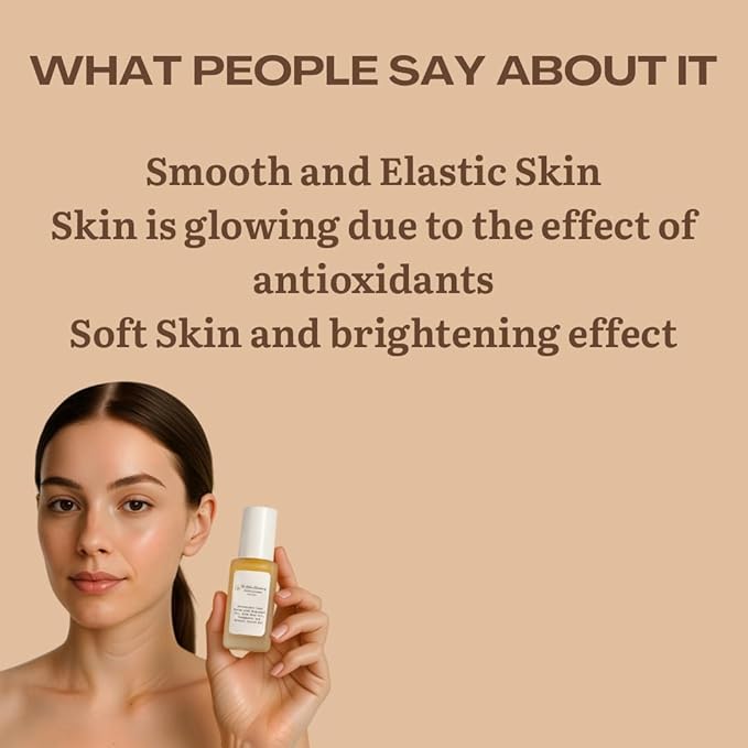 The Italian Pharmacy Healthy Radiance Vitamin E Face Serum with Grapeseed Oil - Nourishing & Brightening Formula