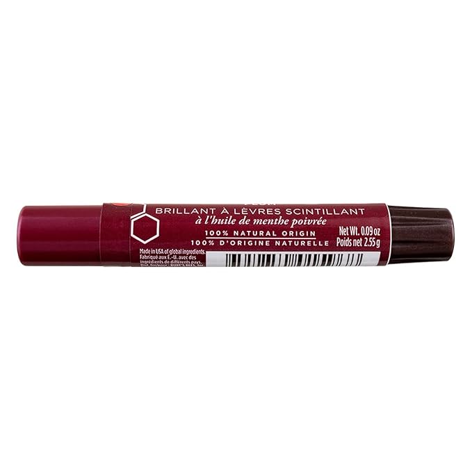 Burt's Bees Lip Shimmer Plum - 0.09 oz oz