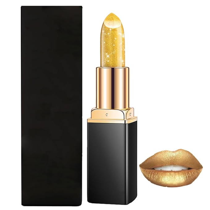 Diamond Glitter Lipstick, 2025 New Velvet Glow Lip Gloss Waterproof Non-sticky Creamy Lipcolor,Long-Lasting Moisturizer Lip Balm with Sparkling Finish Hydrating Lip Stains (A01)