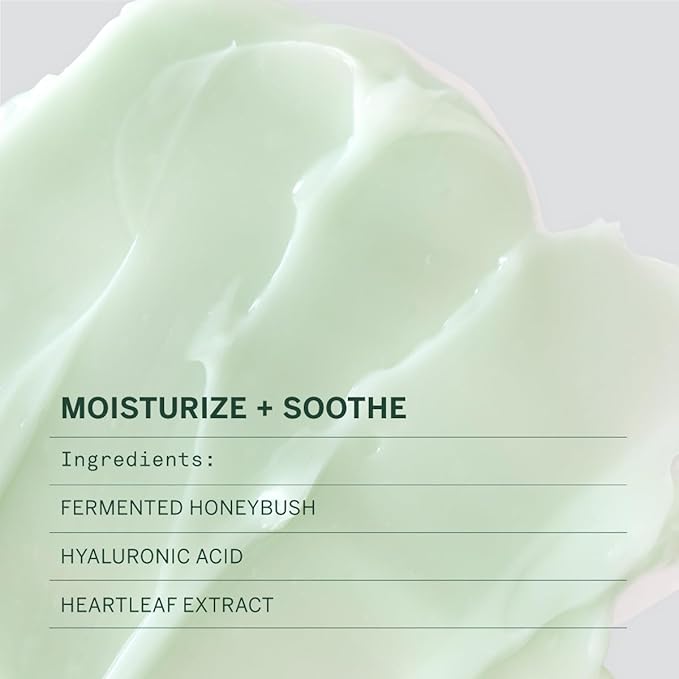FACETORY Urban Calm Barrier Cream Hydrating Face Moisturizer with Hyaluronic Acid & Fermented Honeybush, Daily Moisturizer Face Cream for Aging, Dry Skin & Sensitive Skin 1.69 Fl Oz