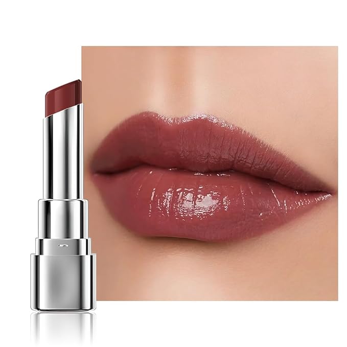 HHLTOH 1Pcs Tinted Lip Balm Moisturizing Lipstick – Deep Rose Colored Bean Paste Sheer Hydrating Lip Color for Dry Lips Nourishing Lip Balm for All Women with a Subtle Natural Scent (S05 Four Seasons)