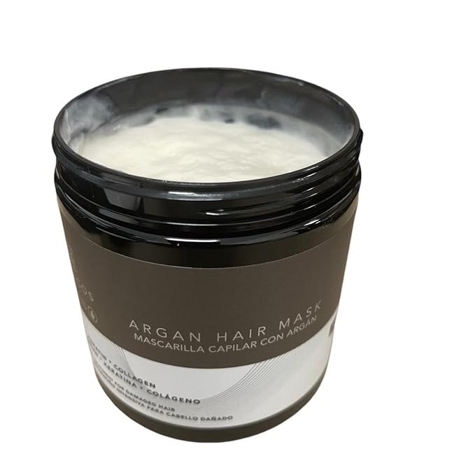 Kehicos Argan Hair Mask, Intensive Repair Treatment with Keratin, Collagen for Damaged Hair