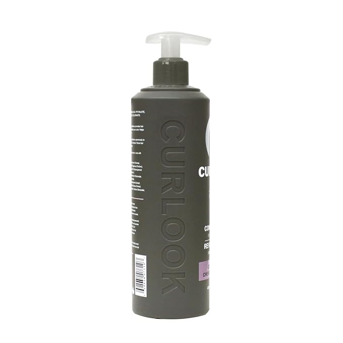 CURLOOK Curly Hair Leave-in Styling Cream for Men | Silicone-Free - 400ml (13.5 oz) - Transforms and revives hair into soft, flexible and defined curls | Made in Canada