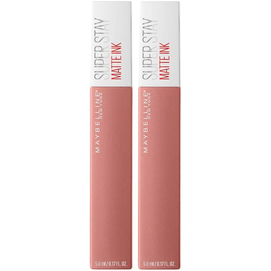 Maybelline SuperStay Matte Ink Liquid Lipstick, Loyalist, Pack of 2