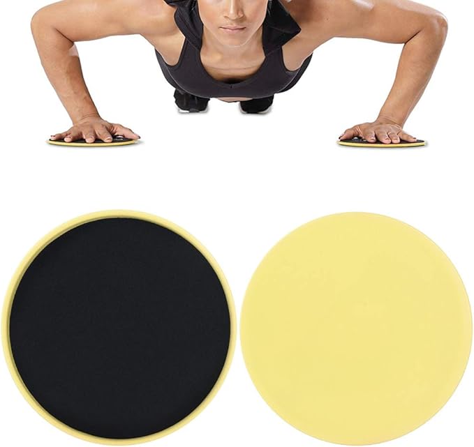 Core Sliders Discs 2PCS ABS Exercise Sliding Gliding