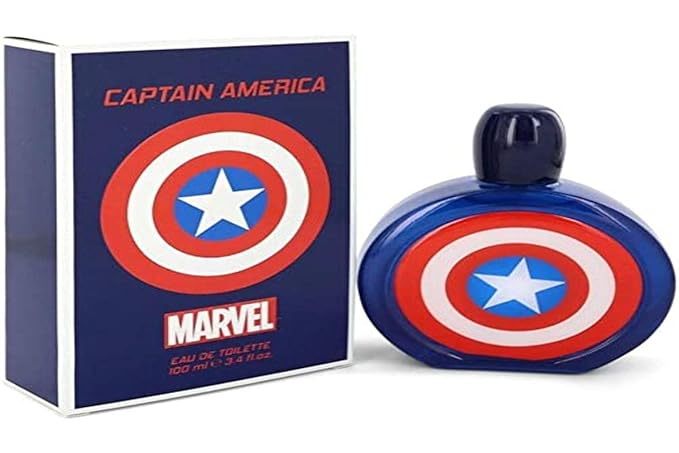 Captain America by Marvel Eau De Toilette Spray 3.4 oz Men