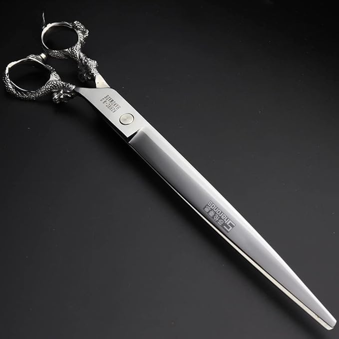 Hairdressing Scissors 6/7/8/9 Professional and Efficient Scissors (9 Inch Flat Scissors)