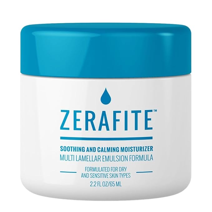 ZERAFITE Soothing and Calming Face Moisturizer for Dry & Sensitive Skin Types (2.2 fl. oz./65 ML)