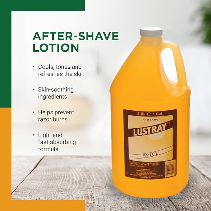 Clubman Lustray Spice After Shave, 1 Gallon