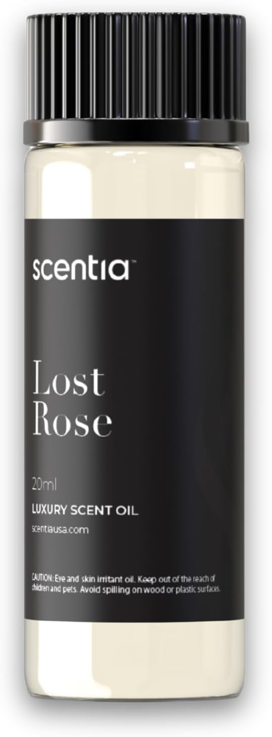 Scentia Premium Essential Oil Blend Inspired by Fairmont Hotel Scent - 20 mL 0.67 fl oz - Diffuser Oil Blend Rose, Oud Wood & Clove Notes for Aromatherapy Diffusers Humidifiers - Lost Rose