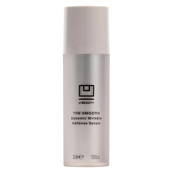 U Beauty The SMOOTH Dynamic Wrinkle Defense Serum - Multi-Peptide Complex, Copper Peptides, Retinol, Centella Exosomes, Vegan Silk Protein for Visible Wrinkle Reduction, Firming & Hydration, 30ml