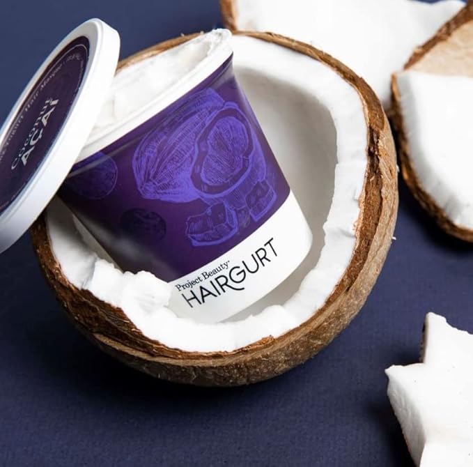Hairgurt Coconut Acai Curl Perfecting Hair Set – Shampoo + Conditioner + Mask – Defines & Moisturizes Curly and Wavy Hair – Sulfate-Free, Natural Ingredients