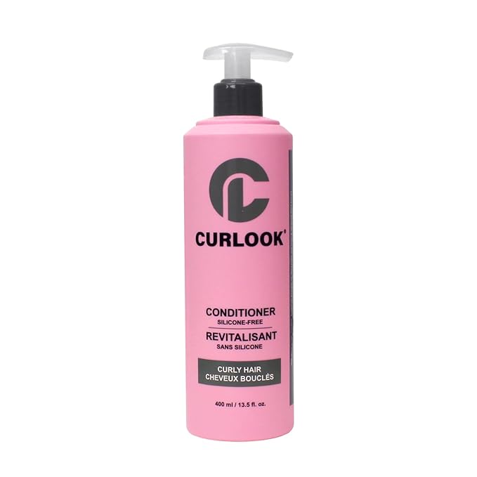 CURLOOK Curly Hair Conditioner | Silicone-Free - 400ml (13.5 oz) | Highly Moisturizing, Strengthens Hair | Made in Canada Curly Hair Products