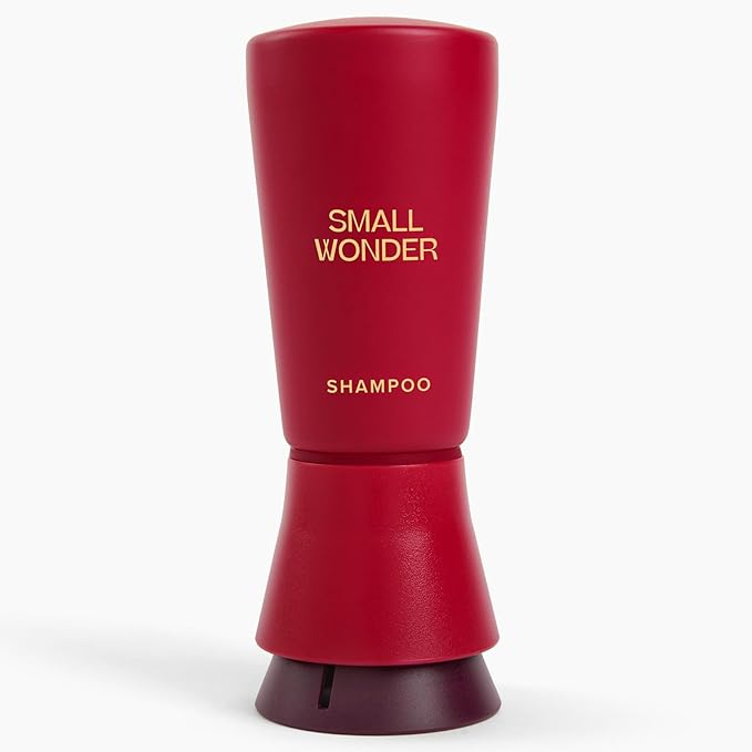 SMALL WONDER® Signature Shampoo – 2.5 oz (50-80 Washes) – Sulfate-Free, Paraben-Free, Color-Safe, Powder-to-Creamy-Lather Formula – For Shinier, Smoother Hair