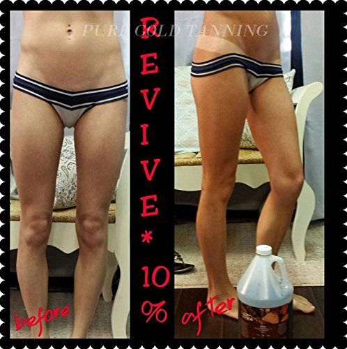 Tampa Bay Tan, Tan Alchemy, Revive Anti-Aging 11% Med-Dark DHA Sunless Airbrush Spray Tanning Solution (Gallon)