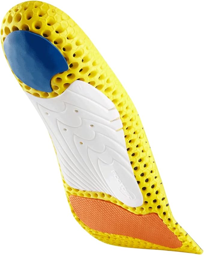 CURREX RunPro Insoles for Running Shoes, Arch Support Inserts to Help Reduce Fatigue, Prevent Injuries, Boost Performance for Men & Women (Medium Arch, Size Medium)