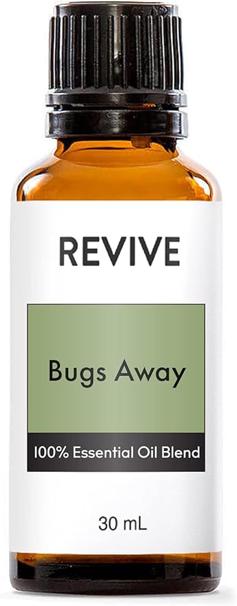 Bugs Away Essential Oil Blend 30mL by Revive Essential Oils - 100% Pure Therapeutic Grade, for Diffuser, Humidifier, Massage, Aromatherapy, Skin & Hair Care